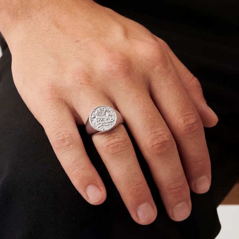 Anello Martellato 1 di 1