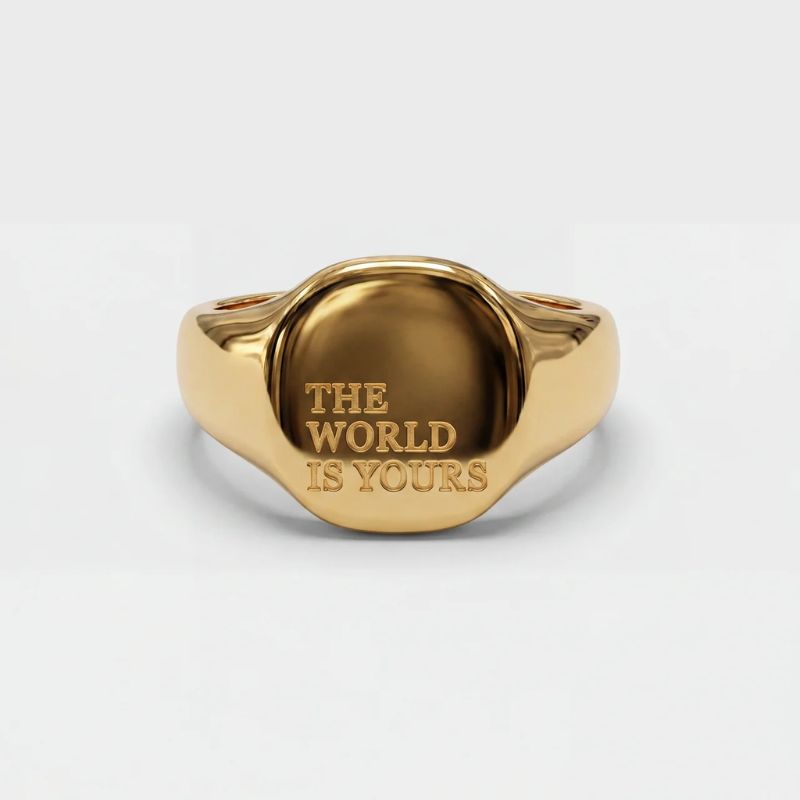The World Is Yours Ring