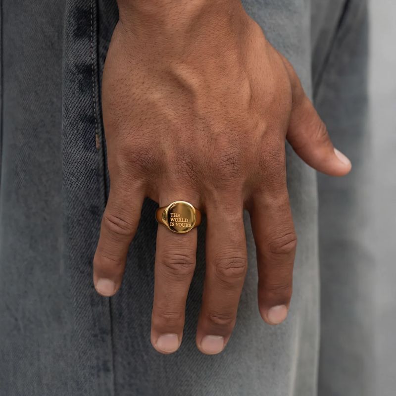 The World Is Yours Ring