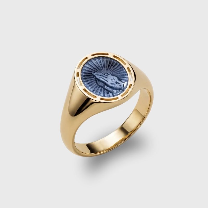 Bague Émeraude Latérale
