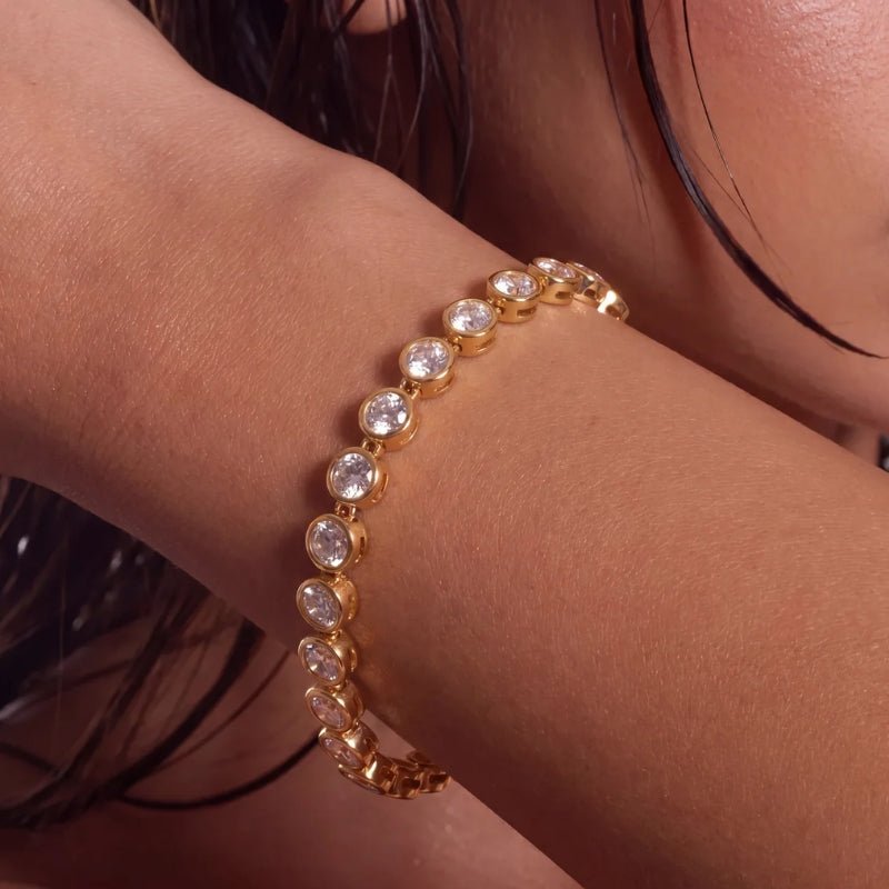 Beaded Tennis Bracelet | Monrich