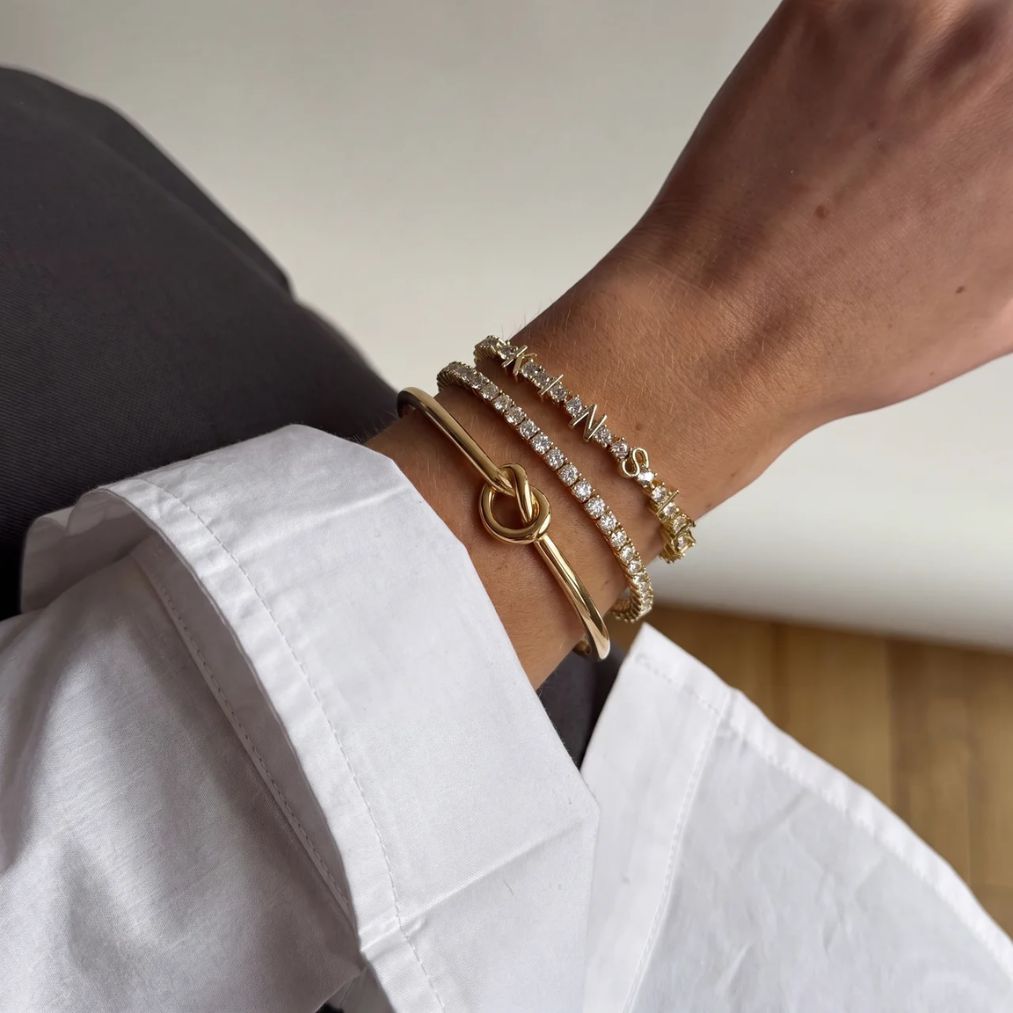 Custom Name Tennis Bracelet | Monrich