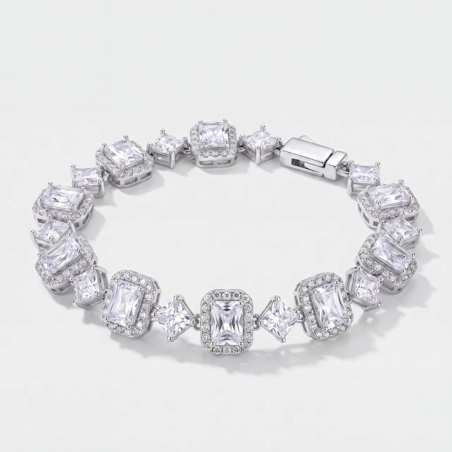 Emerald Cut tennisarmbånd