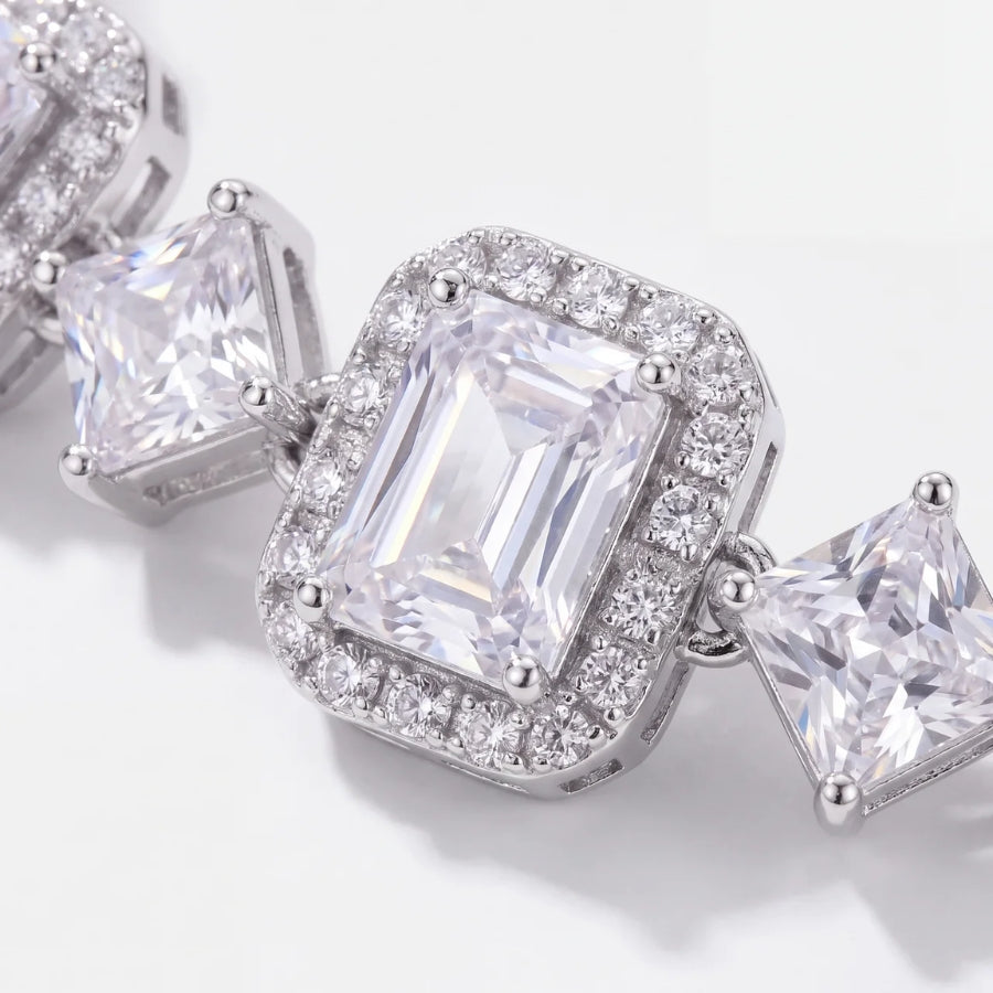 Emerald Cut tennisarmbånd