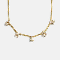 Hang Tight Pavé Initial Necklace