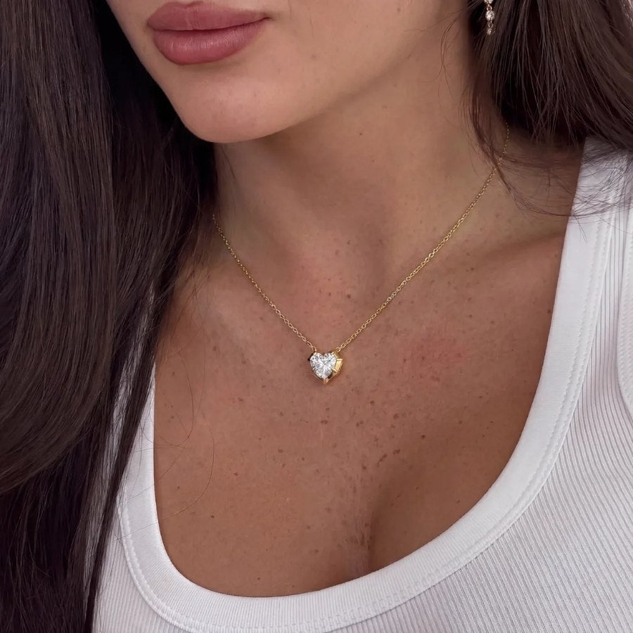 Heart Shield Necklace
