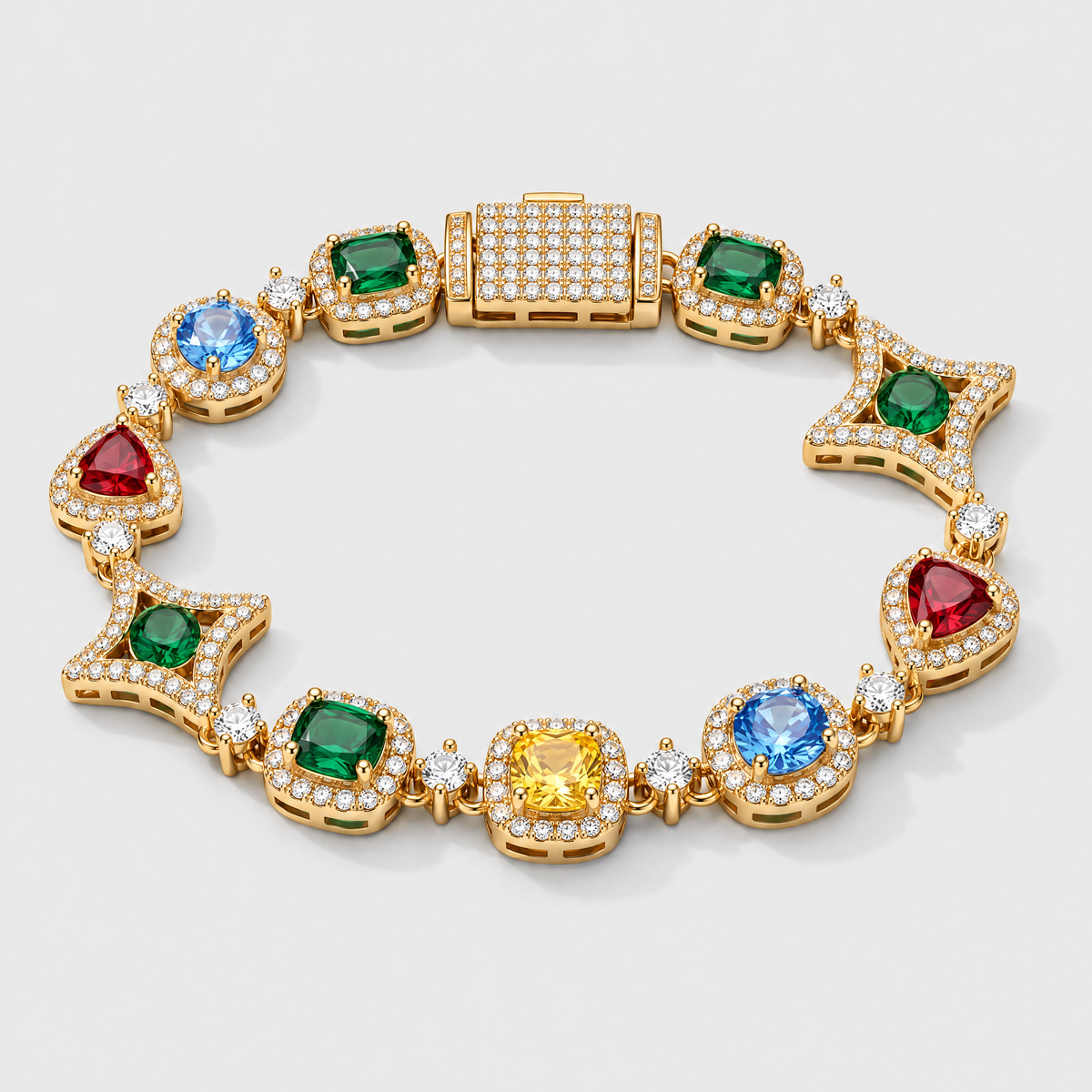Monaco Multi Gemstone Bracelet