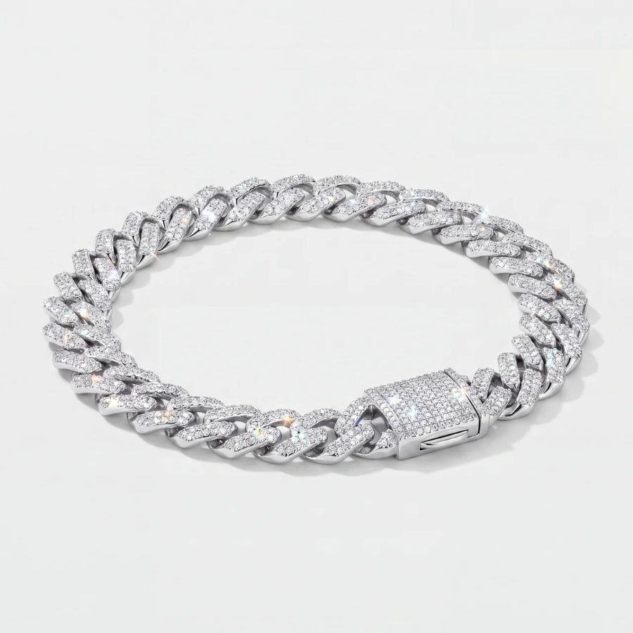 Iced Prong Cuban Bracelet