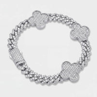 Imperial Clover Cuban Bracelet