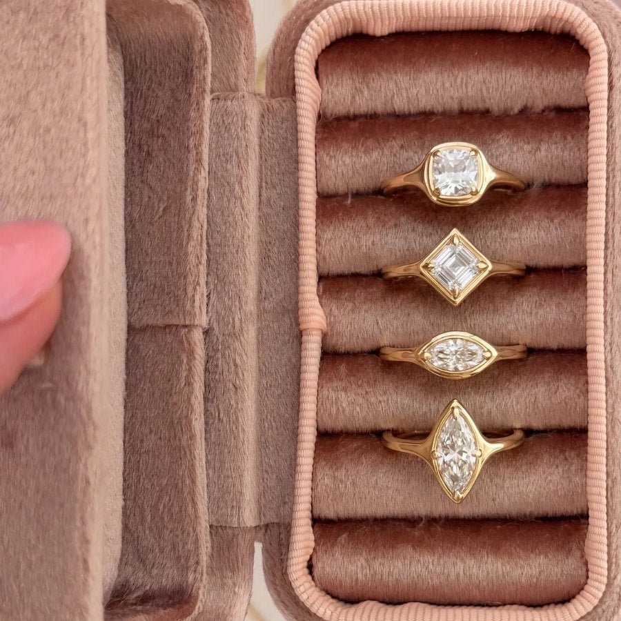 Marquise Crown Ring