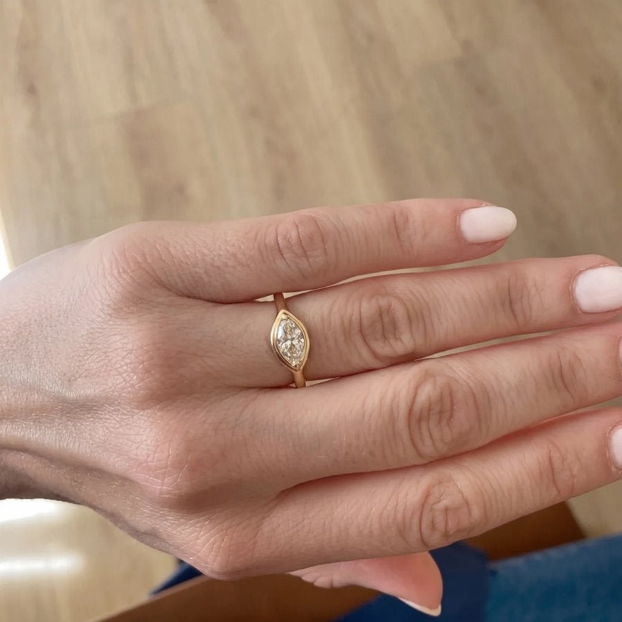 Marquise Eye Ring