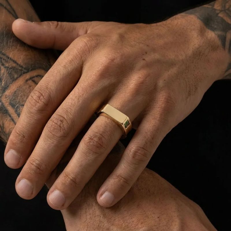 Bague Émeraude Latérale