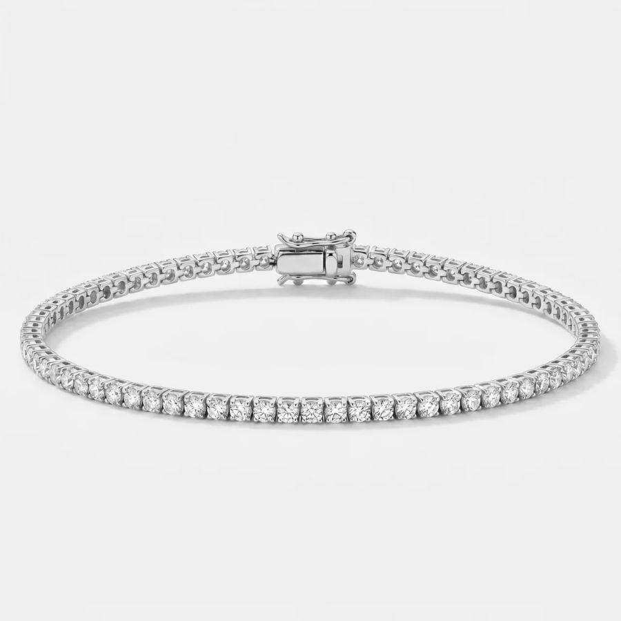 Thin Tennis Bracelet