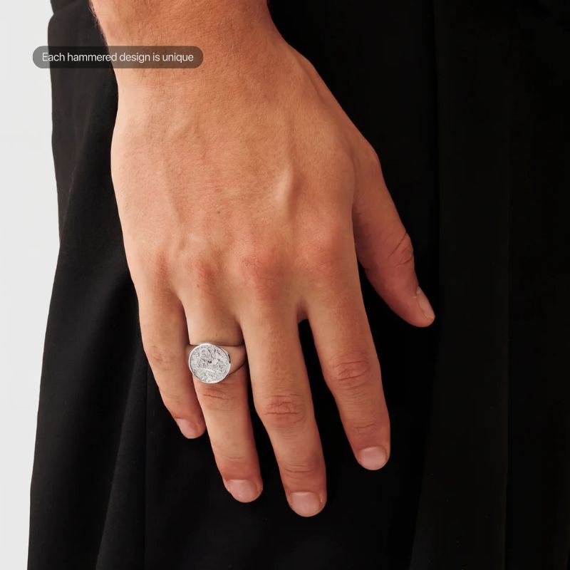 Anello Martellato 1 di 1