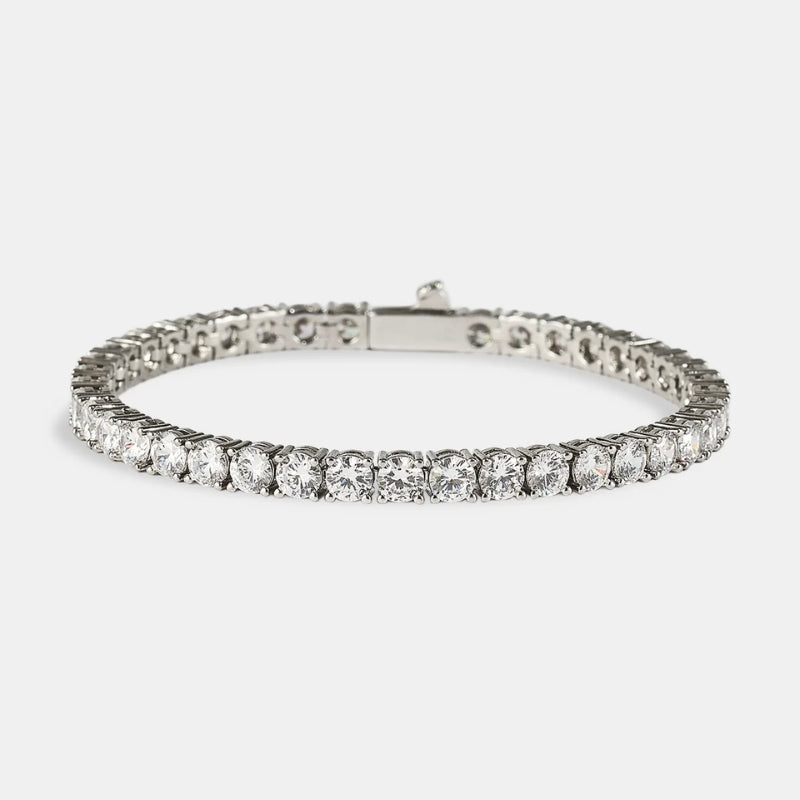 Tennis Bracelet - 5mm - White