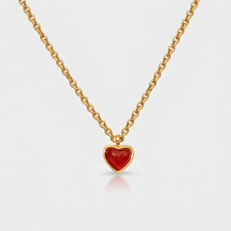 Passion Carnelian – Monrich Necklace in 18K gold