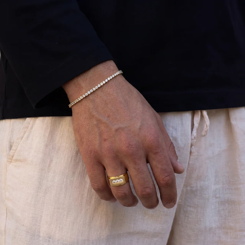 Alloy Crystal Ring