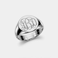Sovereign Signet Personalised Ring