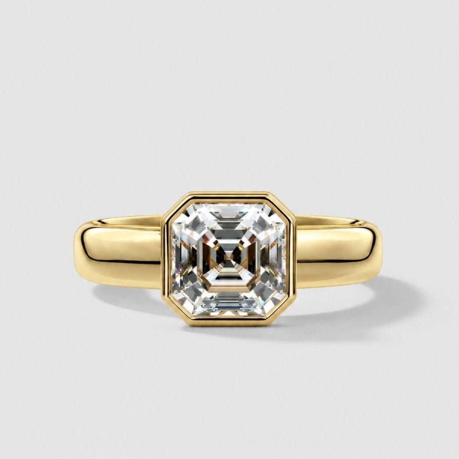 Asscher Cut Statement Ring