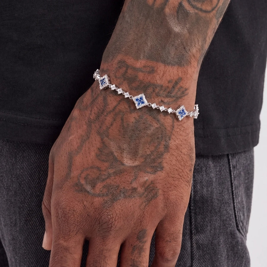 Azure Crest tennisarmbånd