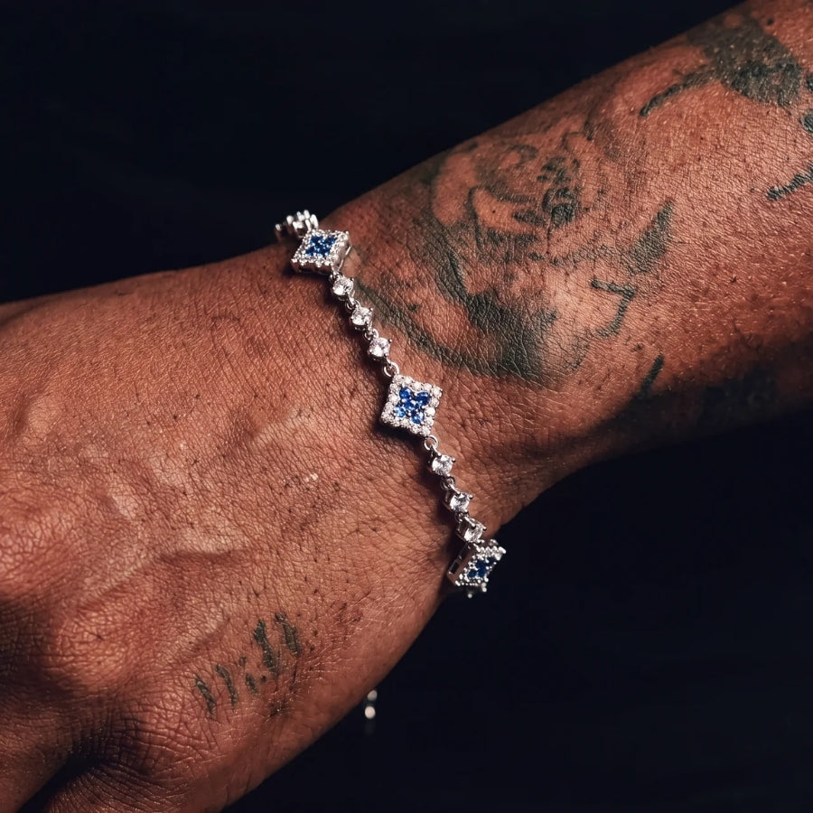 Azure Crest tennisarmbånd