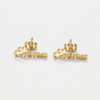 Name Earrings - Custom Cursive