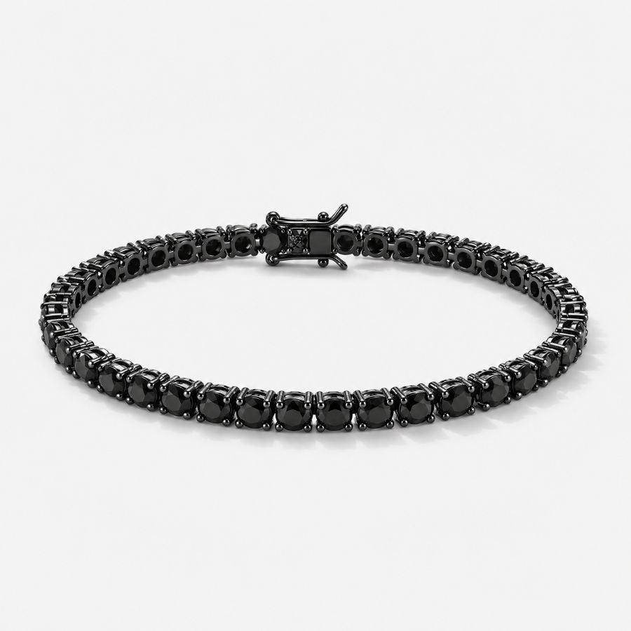 Eclipse Blackout Tennis Bracelet