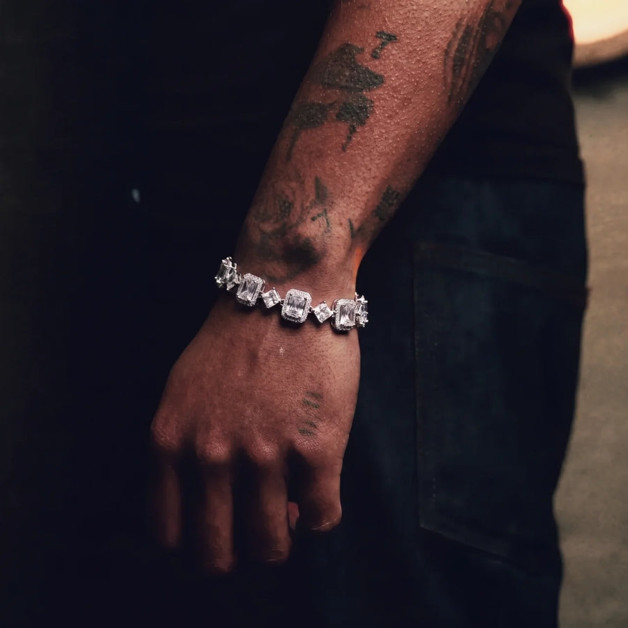 Emerald Cut Tennis Bracelet