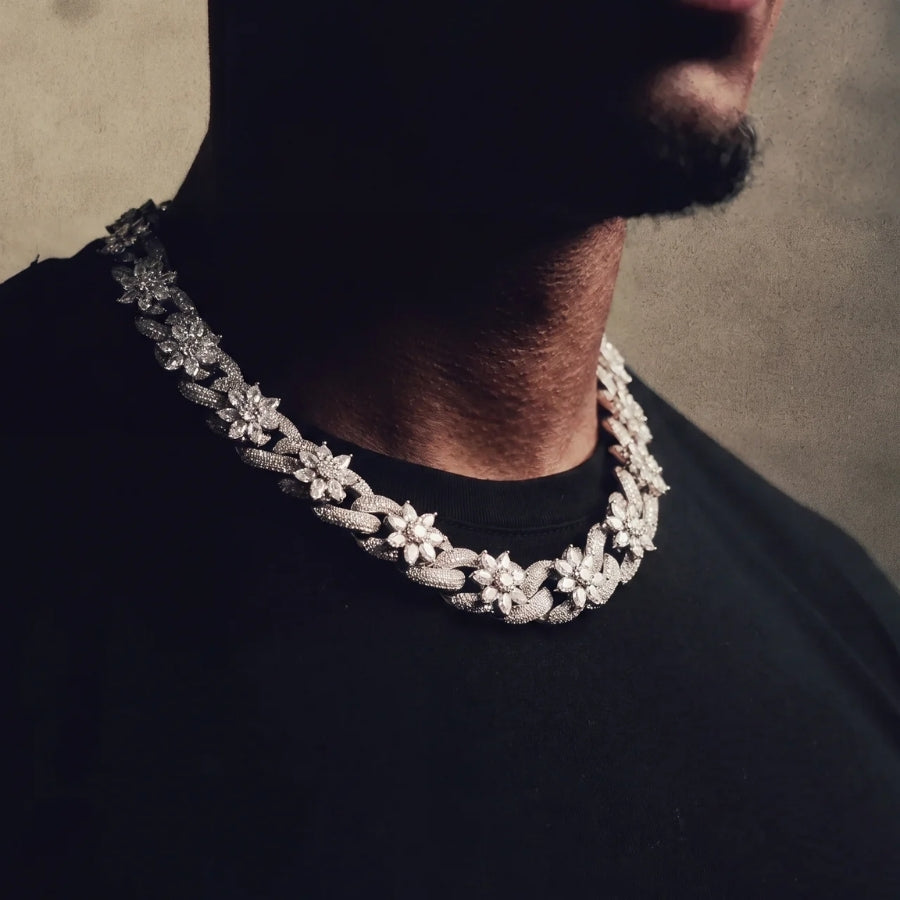 Frost Bloom Cuban Chain