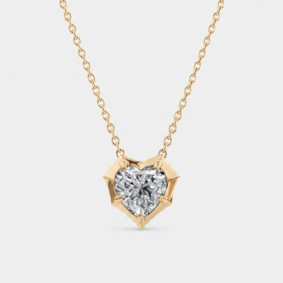 Heart Shield Necklace