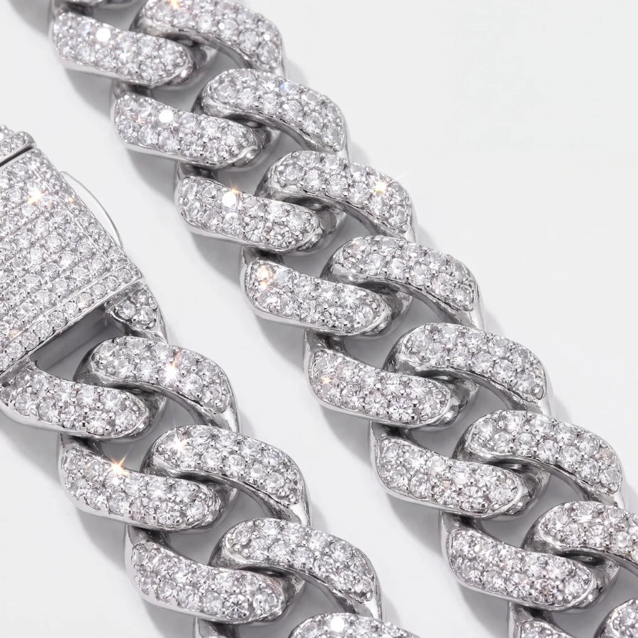 Iced Prong Cuban Bracelet