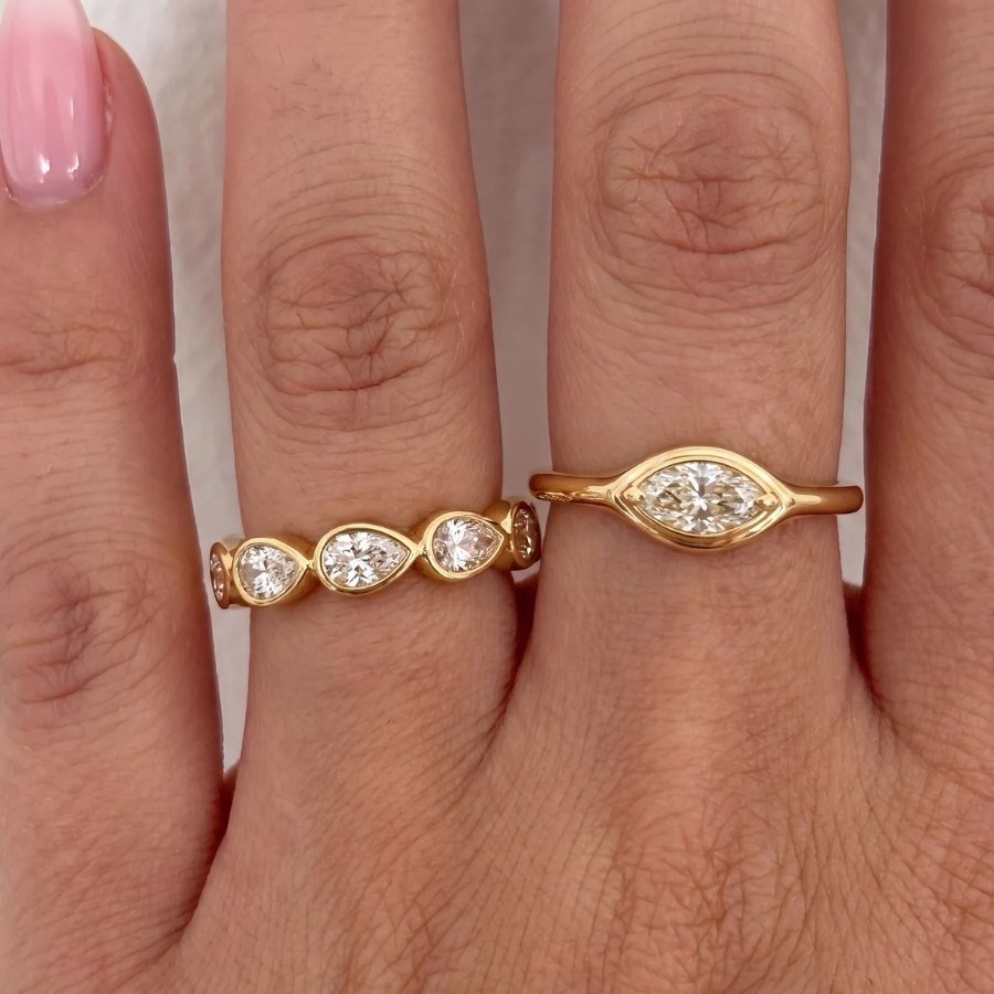 Marquise Eye Ring