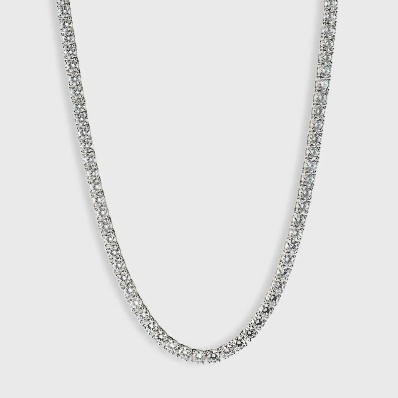 Tennis Chain - 5mm - White