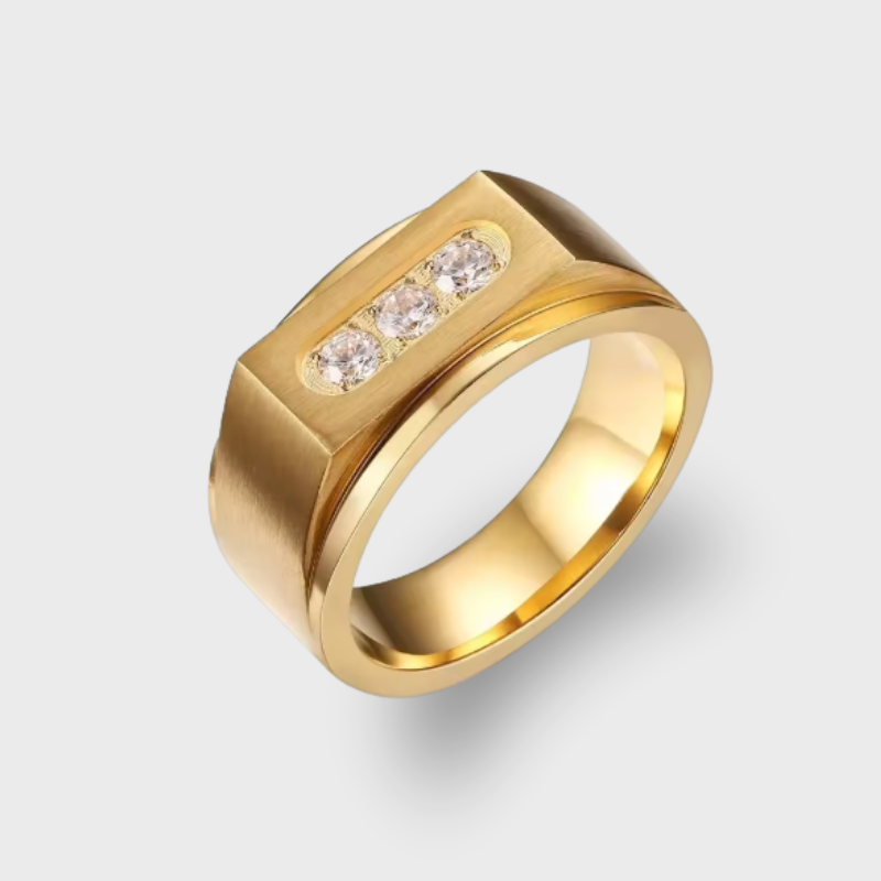 Alloy Crystal Ring