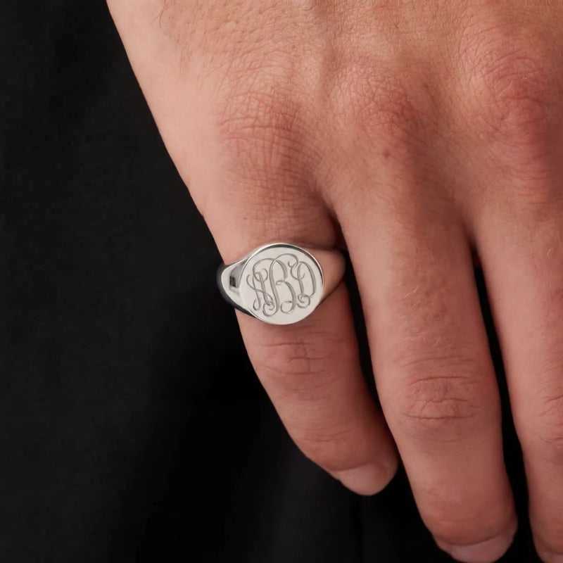 Anello Sigillo Sovereign Personalizzato