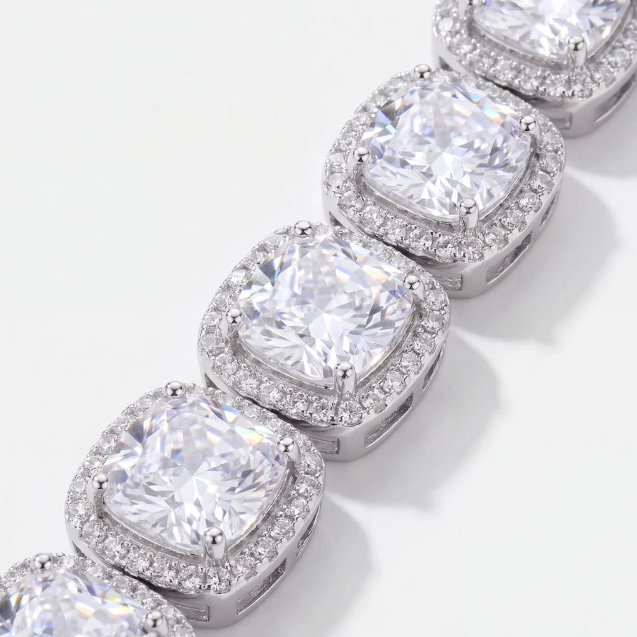 Regent Clustered Tennis Bracelet