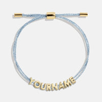 Tie One On Custom Cord Bracelet