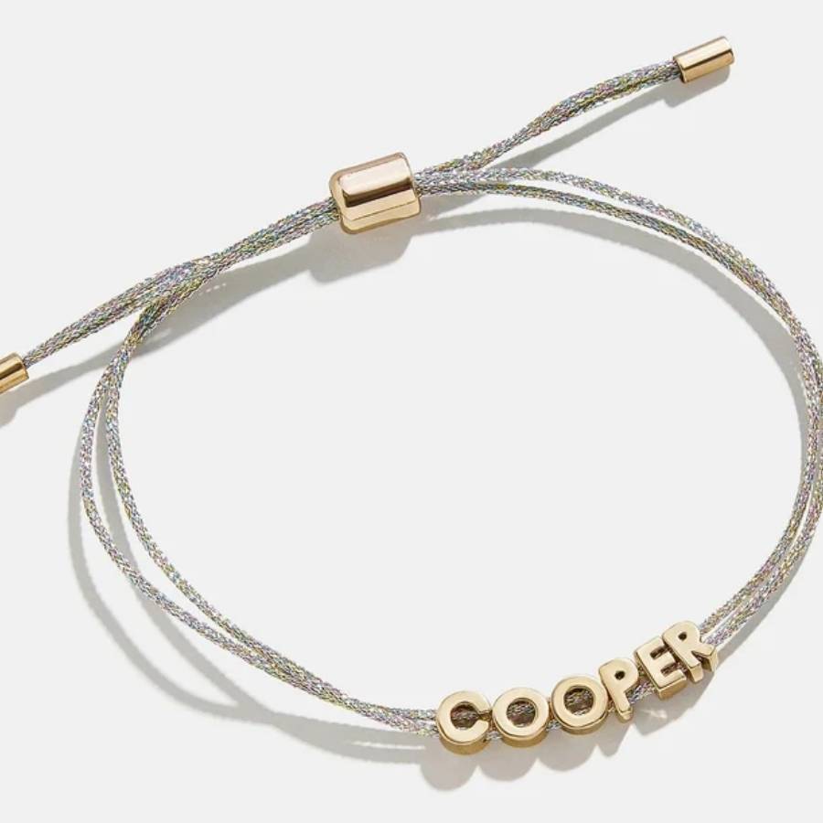 Tie One On Custom Cord Bracelet#Cord Colour_Silver