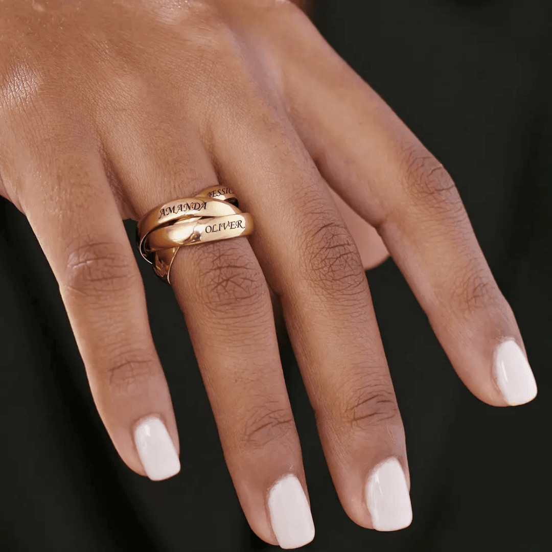 Trio Bond Custom Ring - View 2